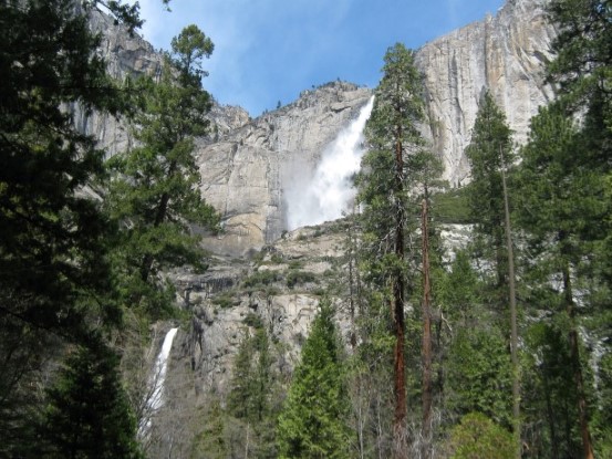 Upper and lower Yosemite fall @ Yosemite national park 